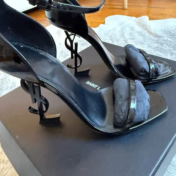 OPYUM SANDALS IN PATENT LEATHER 38 - Picture 4 of 6